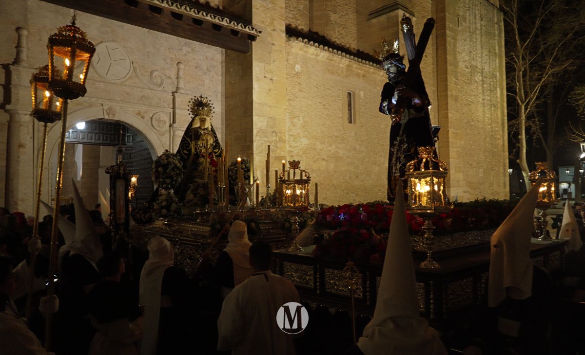 La procesión del Jueves Santo recorre Argamasilla de Alba con gran participación