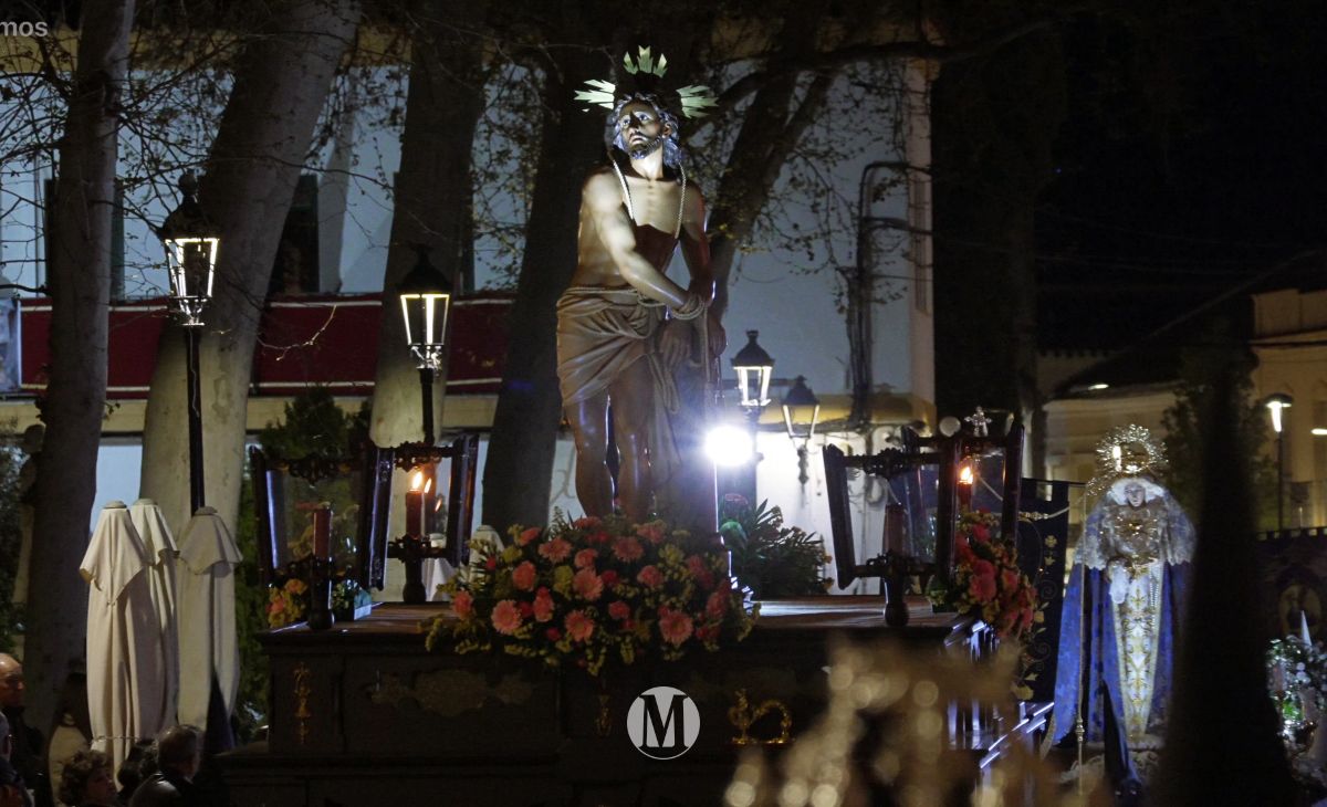 La procesión del Jueves Santo recorre Argamasilla de Alba con gran participación