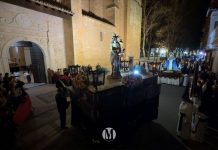 La procesión del Jueves Santo recorre Argamasilla de Alba con gran participación