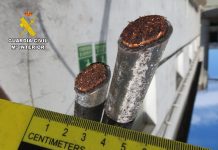 Investigados tras robar cable de cobre de una obra de varias casas en Pozo Cañada