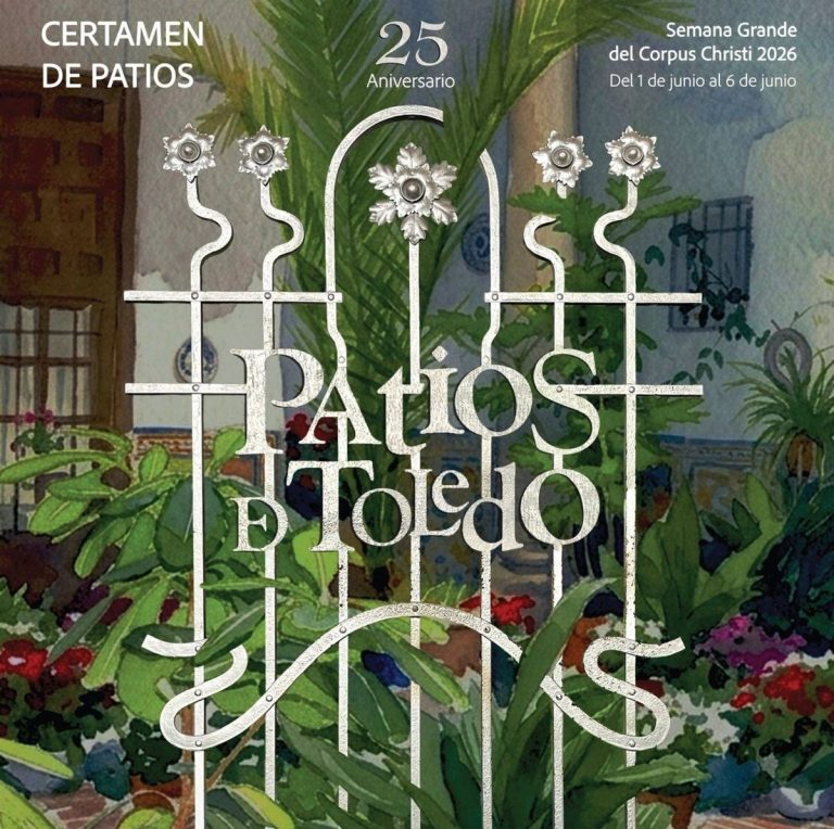 Hasta 46 patios de Toledo abrirán sus puertas del 1 al 6 de junio