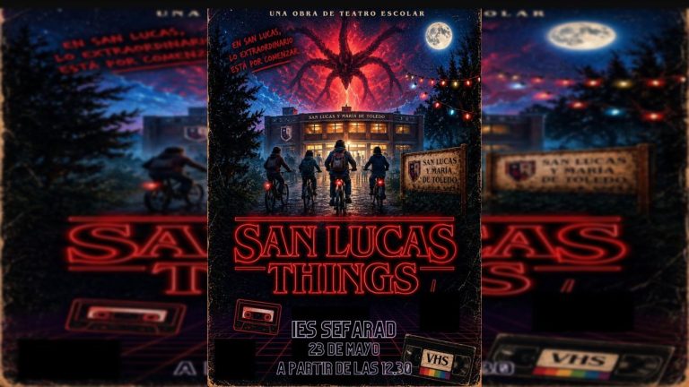 Un colegio de Toledo se convierte en «escenario» de ‘Stranger Things’ este sábado