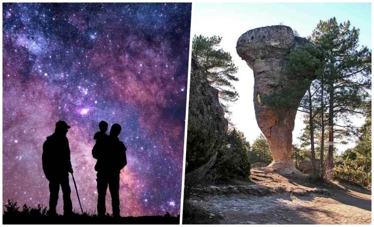 Telescopio y manta: la experiencia de ver las estrellas desde la Ciudad Encantada de Cuenca