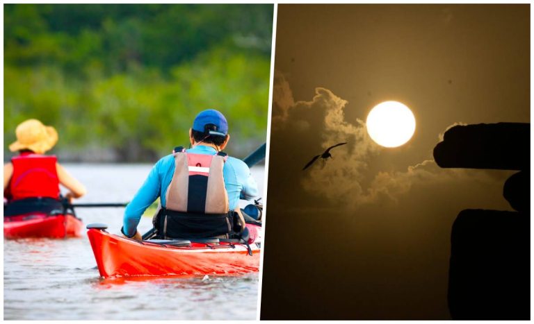 Ver el eclipse solar en piragua en Cuenca: organizan tres rutas nocturnas