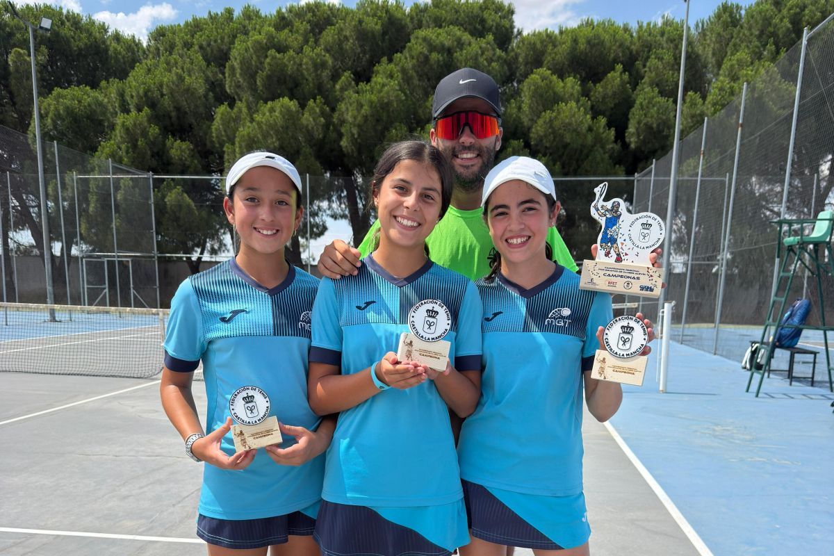 El CT Daimiel Azuer se proclama campeón regional alevín por equipos y logra el billete para el Campeonato de España